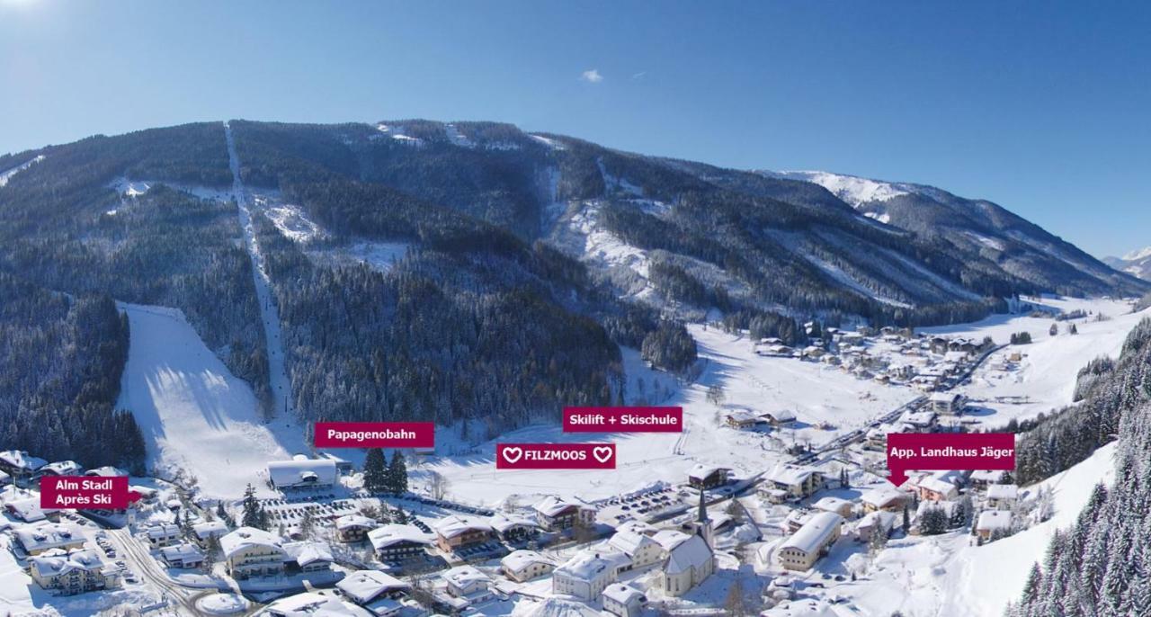 Appartements Landhaus Jaeger Filzmoos Exteriör bild